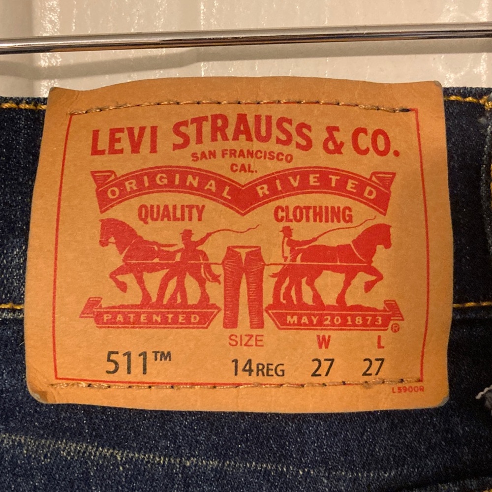 Size 14 Boy’s Levi 511 jeans